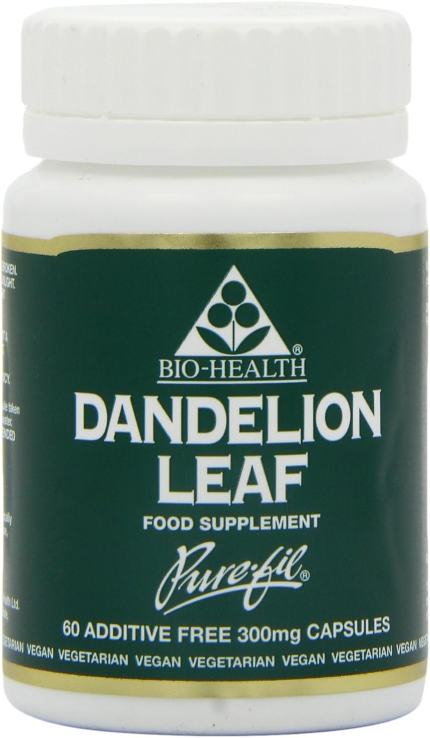 Bio-Health Dandelion Leaf 300mg Capsules - 60 Count