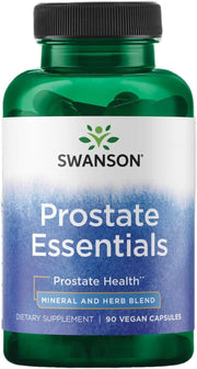 Swanson Prostate Essentials 90 Vegan Capsules | Mineral & Herb Blend