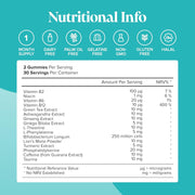 Novomins Nutrition Neuro Focus Gummies