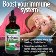 Nature’s Answer Echinacea and Goldenseal Herbal Extract Alcohol Free – 60ml