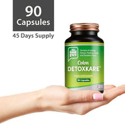 The Good Guru Digestive and Antioxidant Support Complex bottle, 90 capsules, on white background.