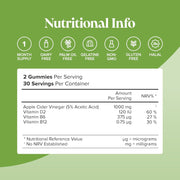 Novomins Nutrition Apple Cider Vinegar Gummies