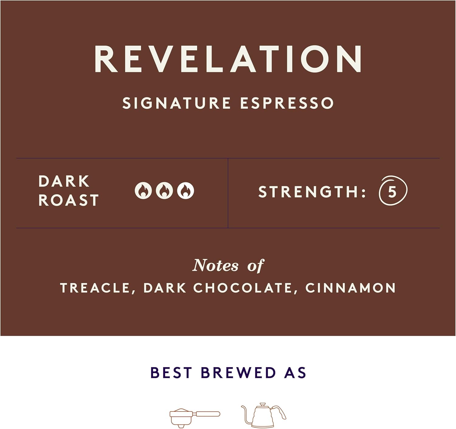Union Revelation Espresso Blend Whole Bean Coffee - 200g