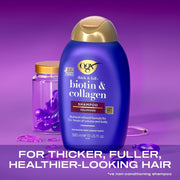 OGX Thick & Full Biotin and Collagen Shampoo - 385ml