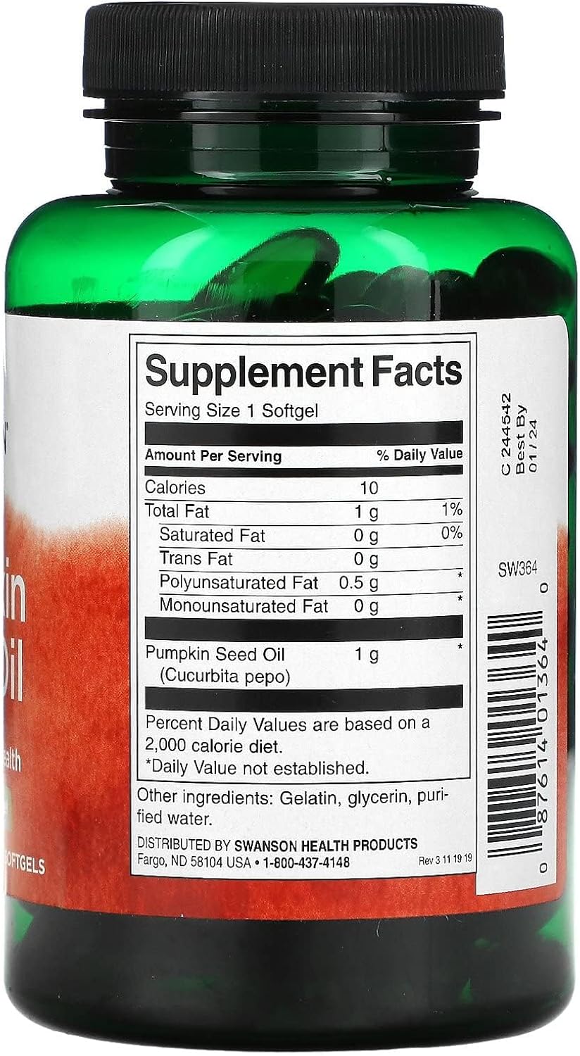 Supplement bottle with label showing 'Supplement Facts' on a green background