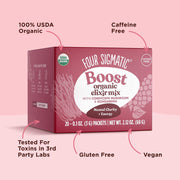 Four Sigmatic Organic Elixir Mix, Caffeine-Free - 20 Packets
