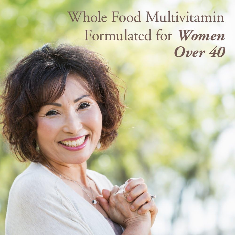 Garden of Life Organics Vegan Multivitamin Tablet for Women with B12 & Iron