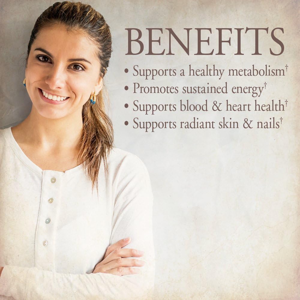 Garden of Life Organics Vegan Multivitamin Tablet for Women with B12 & Iron