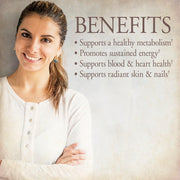 Garden of Life Organics Vegan Multivitamin Tablet for Women with B12 & Iron