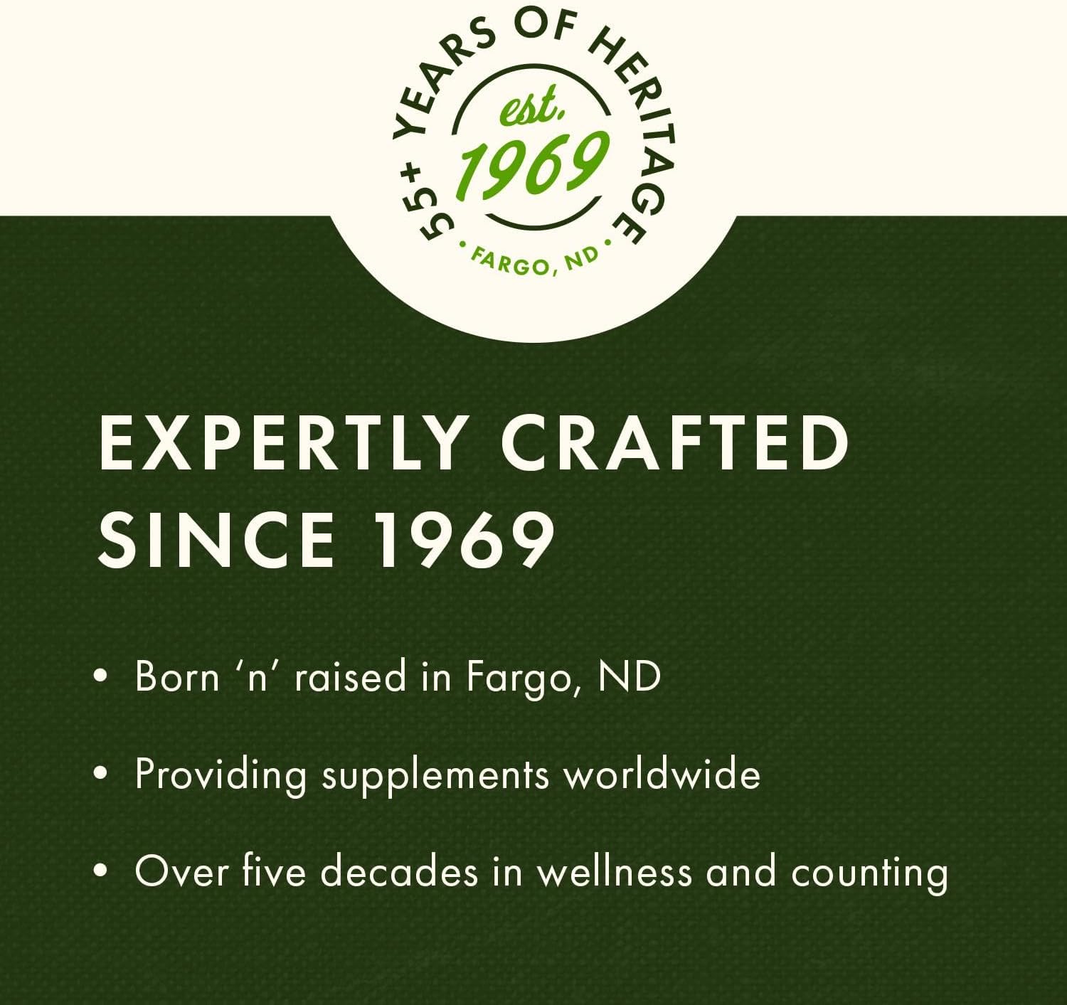 Swanson Saw Palmetto Capsules EXPERTLY CRAFTED 1969