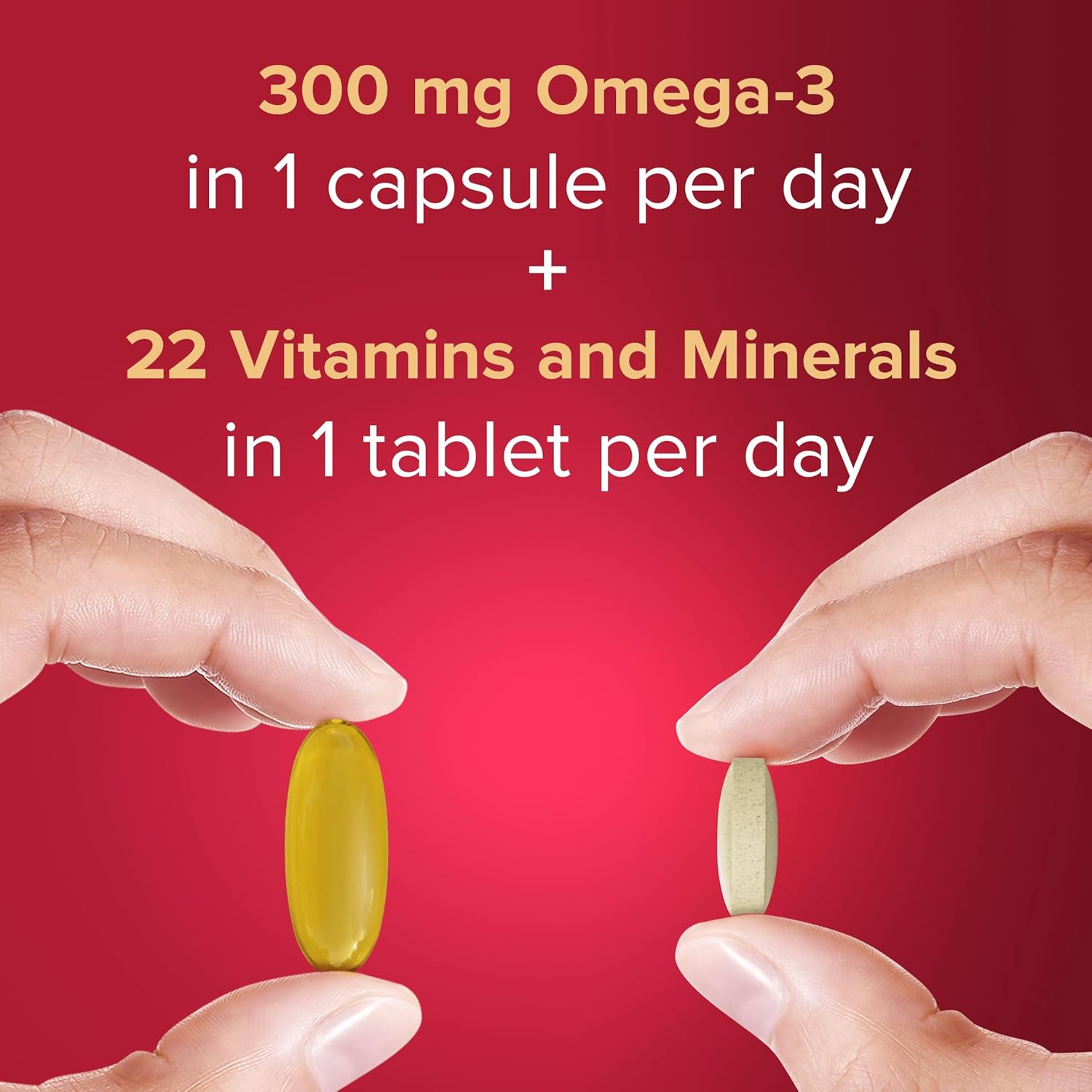 Seven Seas Omega-3 & Multivitamins for Men - 30-Day Duo Pack