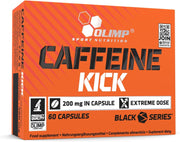 Olimp Caffeine Kick 200mg 60 capsules box supplement