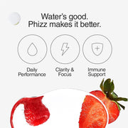 Phizz Daily 3-in-1 Electrolyte & Multivitamin Mixed Berry Tablets 