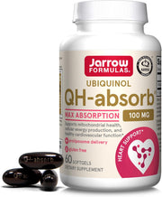 Jarrow Formulas QH-absorb  100 mg – 60-120 Softgels