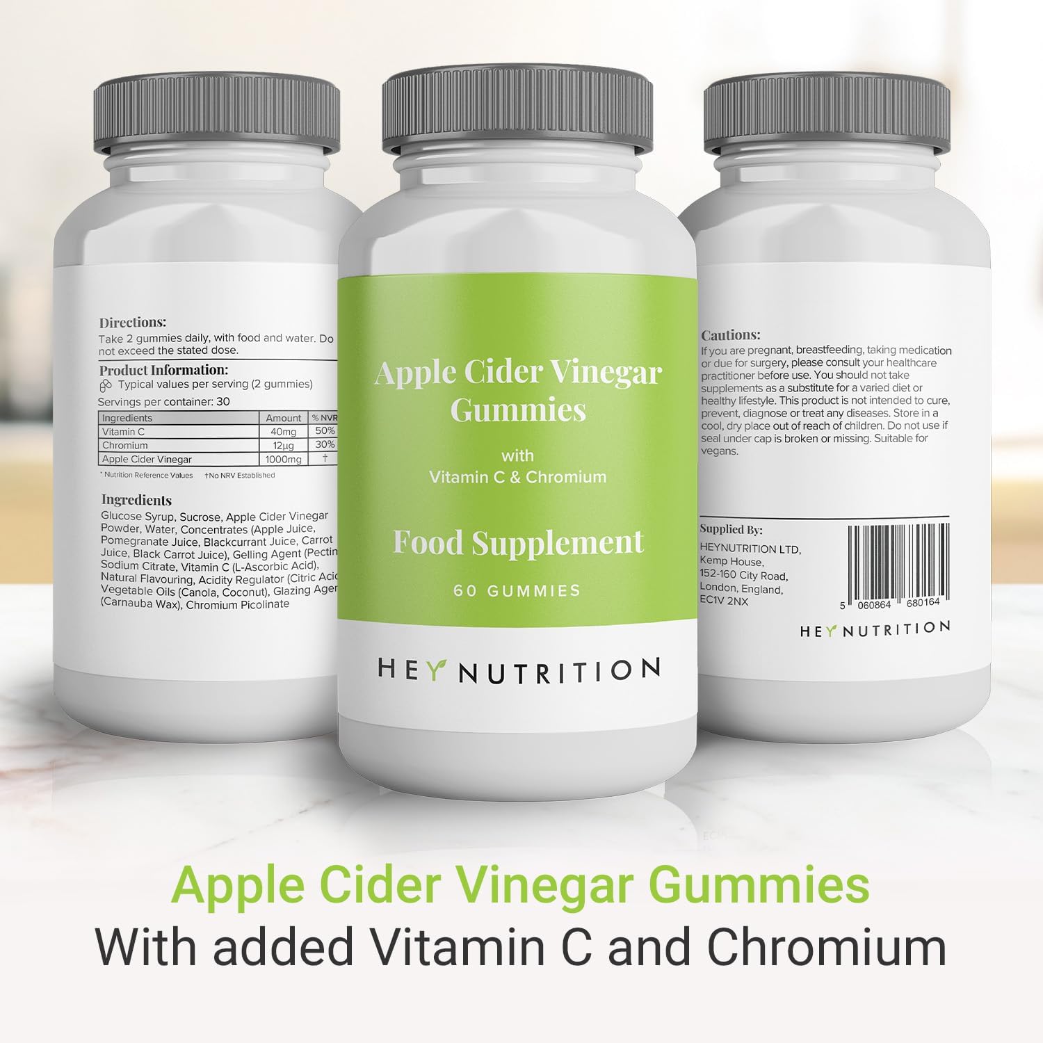 Hey Nutrition Apple Cider Vinegar Gummies
