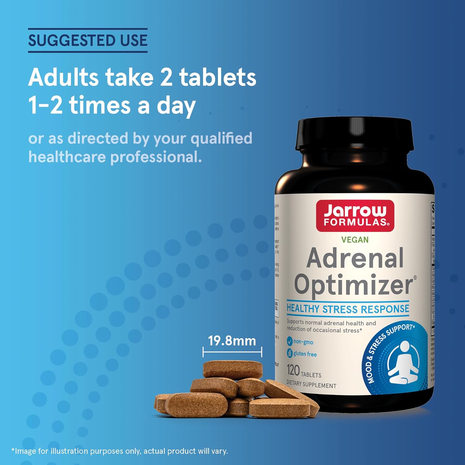 Jarrow Formulas Adrenal Optimizer® – 120 Tablets