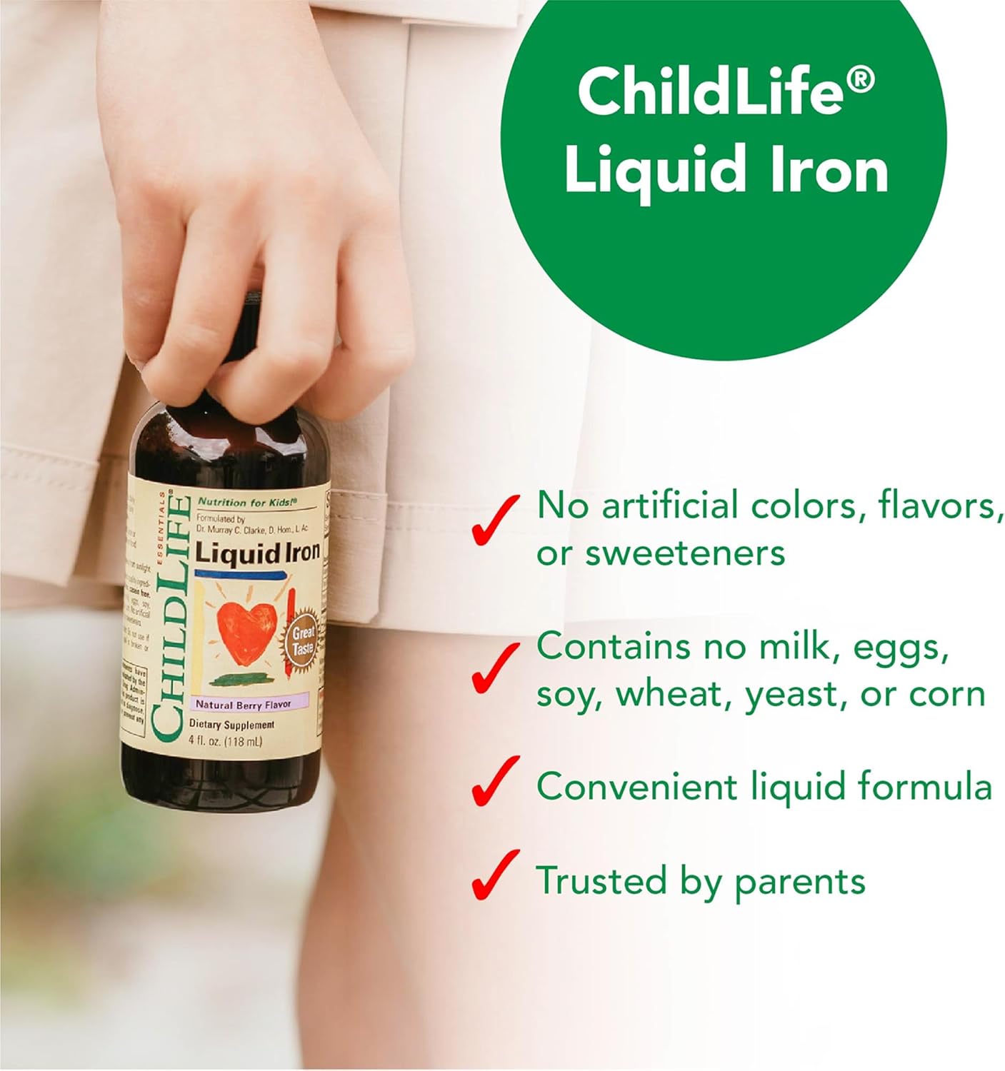ChildLife Essentials Liquid Iron – 118ml