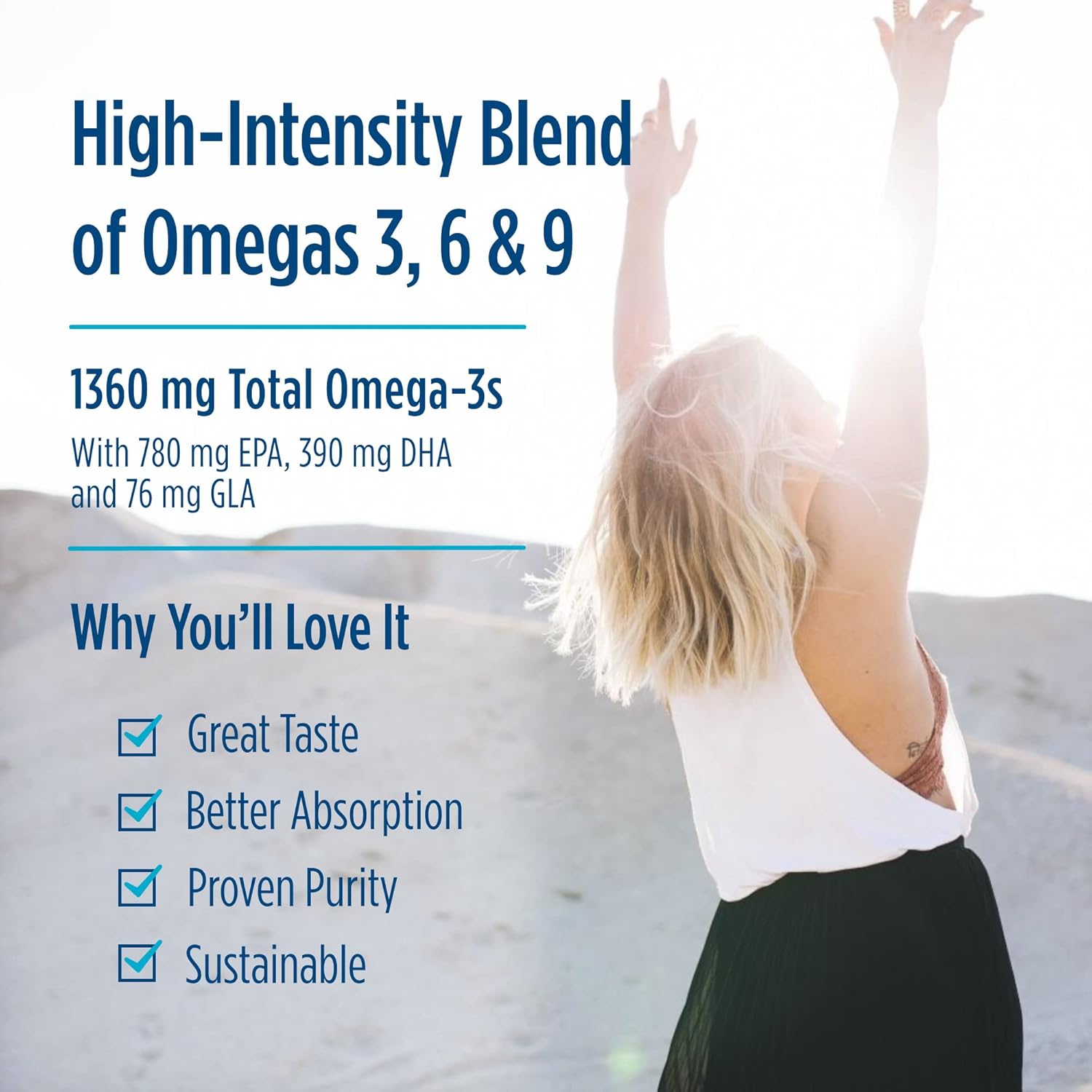 Nordic Naturals Complete Omega Xtra + GLA - Lemon - 60 Softgels