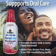 Nature’s Answer PerioBrite Cinnamint Mouthwash Alcohol-Free - 480ml
