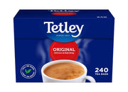 Tetley Original Black Tea Bags box packaging black tea 240 tea bags front product image