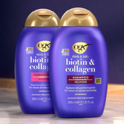 OGX Thick & Full Biotin and Collagen Conditioner - 385ml & shampoo.