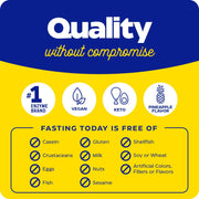 Enzymedica Fasting Today Electrolyte Drink Mix Tropical Pineapple 248g