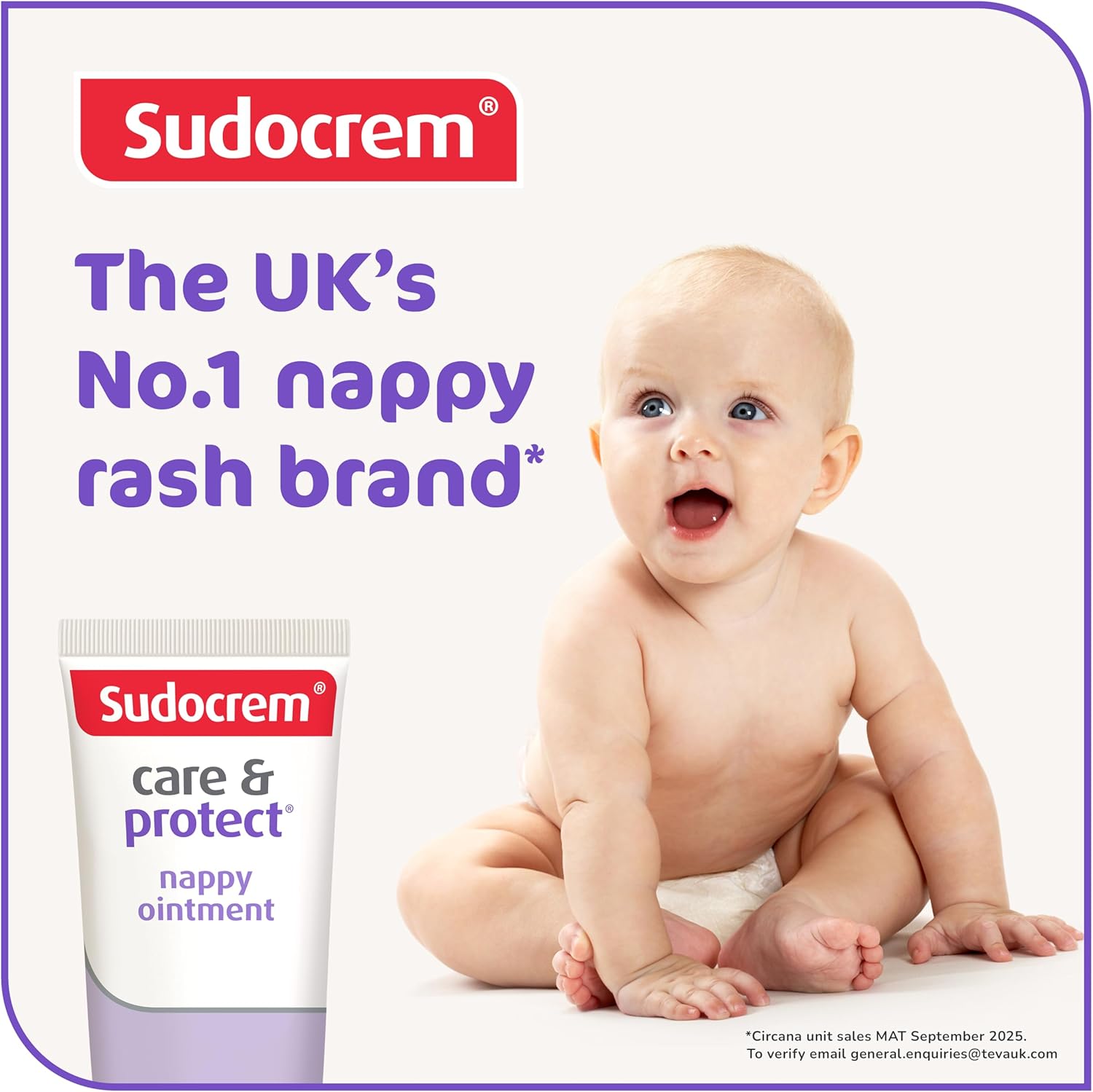 Sudocrem Care & Protect Nappy Cream - 30g