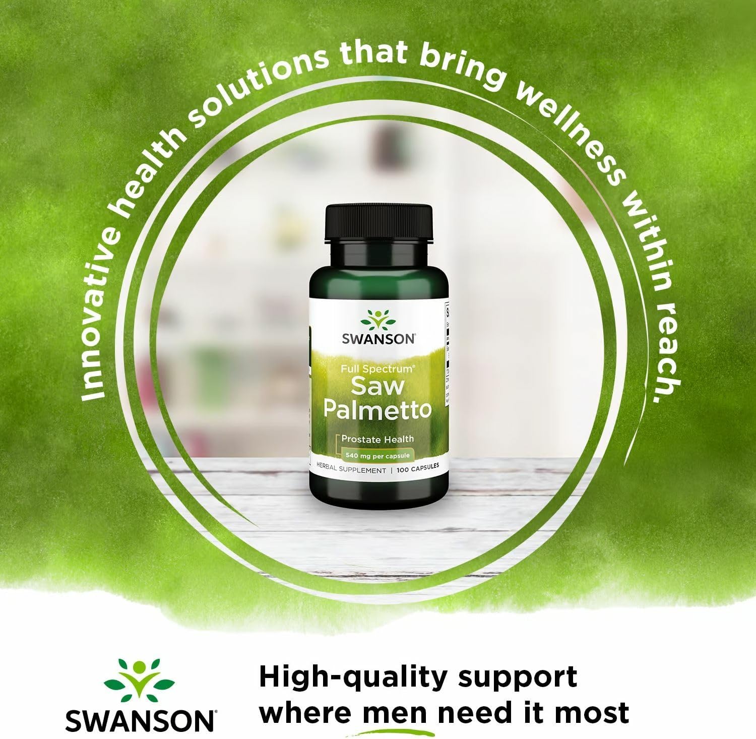 Swanson Saw Palmetto Capsules