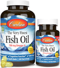 Carlson Very Finest Fish Oil 700 mg Omega-3 Softgels - 150 Count
