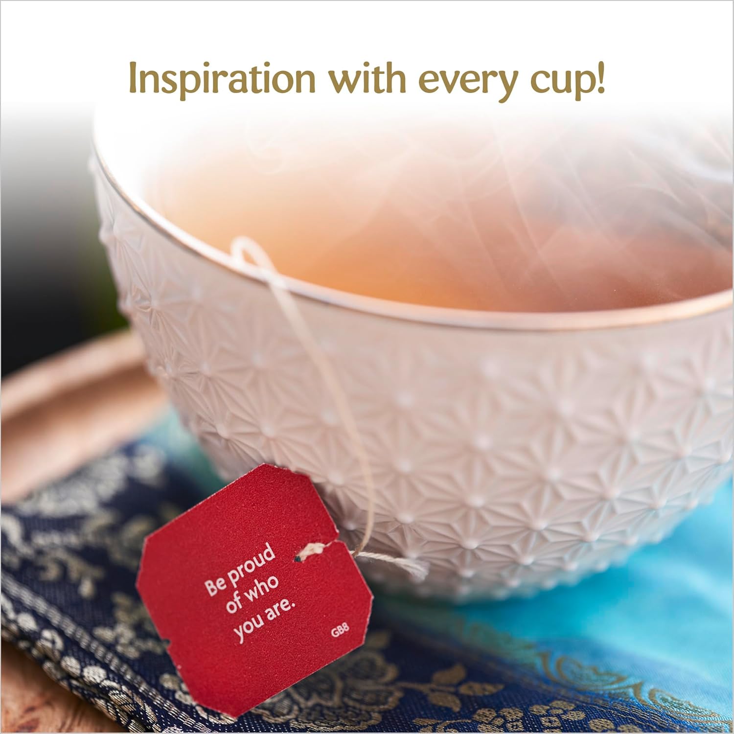 How to Use Image: Yogi Tea Organic Throat Comfort tea bag brewing cup 17 x 1.9g