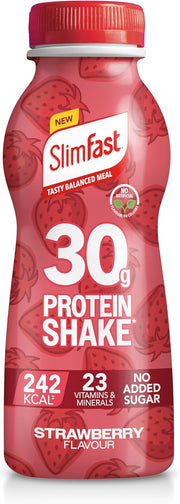 SlimFast High Protein Ready To Drink Strawberry Shake 325ml