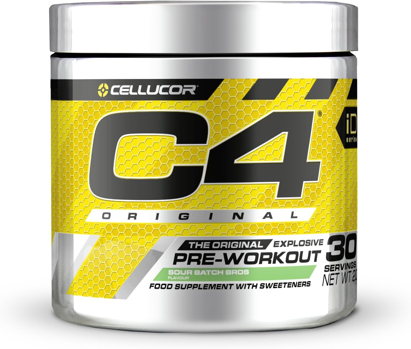 Cellucor C4 Original pre-workout supplement container on a white background