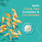 Aveeno Oat Moisturising Balm tube showing ingredients.