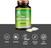 The Good Guru Digestive and Antioxidant Support Complex bottle, 90 capsules, on white background.