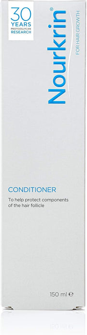 Nourkrin Hair & Scalp Conditioner box, 150ml, on white background.