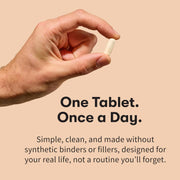 Garden of Life Organics Once Daily Whole Food Multivitamin Vegan Tablet 