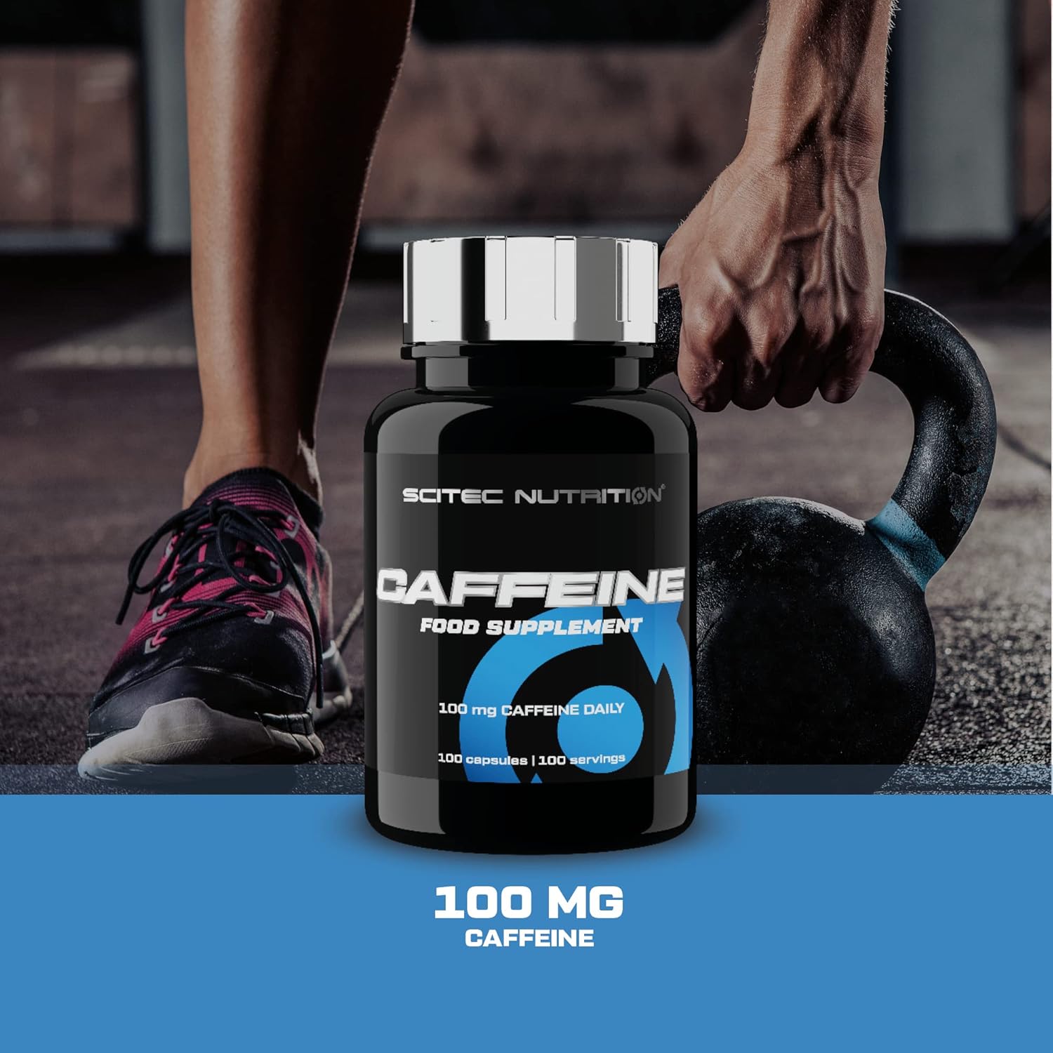 Scitec Nutrition Caffeine 100mg Capsules - 100 Count