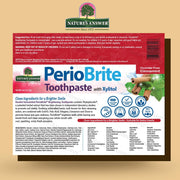 Nature’s Answer PerioBrite cinnamint toothpaste 113.4g barcode