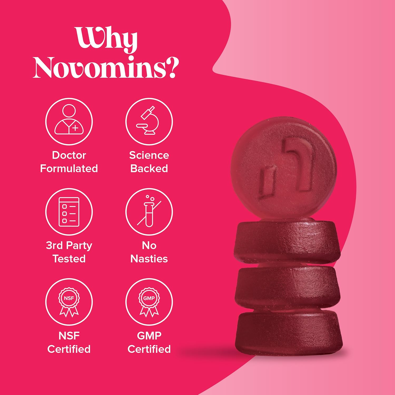 Novomins Nutrition Adult Multivitamin Gummies