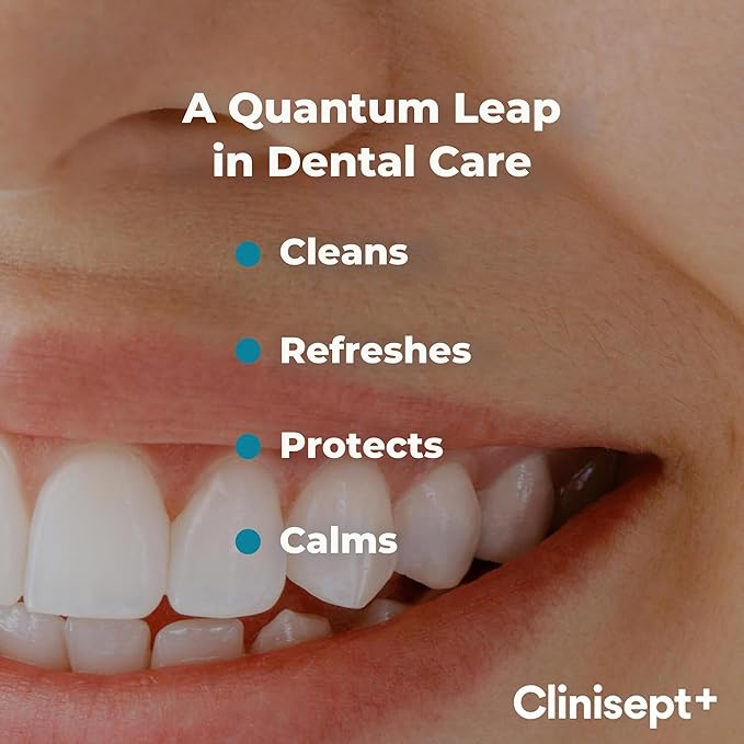 Clinisept+ Oral Rinse - Alcohol Free & Fluoride Free Mouthwash - 400ml