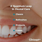 Clinisept+ Oral Rinse - Alcohol Free & Fluoride Free Mouthwash - 400ml