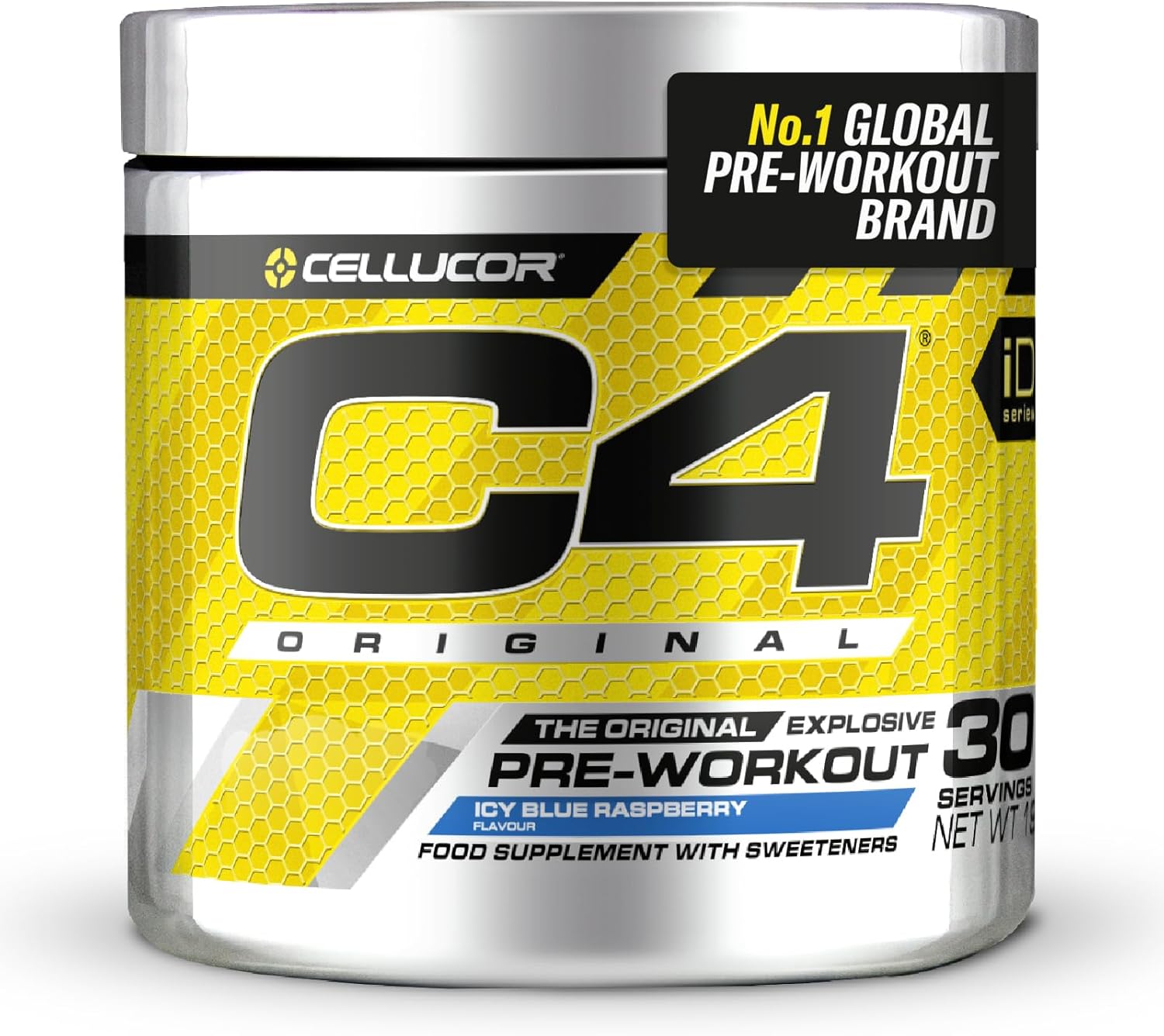 Cellucor C4 Original pre-workout supplement container on a white background