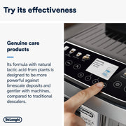 De'Longhi EcoDecalk Mini Coffee Machine Descaler 2 x 100ml Genuine care products