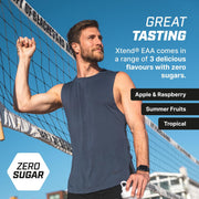 How to Use: XTEND EAA Amino Acids Powder Tropical scoop mixing instructions tub powder 316g 40 servings