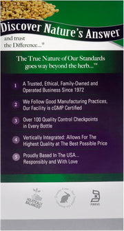 Nature’s Answer Fenugreek Seed Vegetarian Capsules – 90 Count