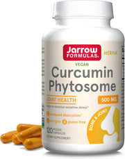 Jarrow Formulas Curcumin Phytosome 500 mg 60-120 Veggie Capsules
