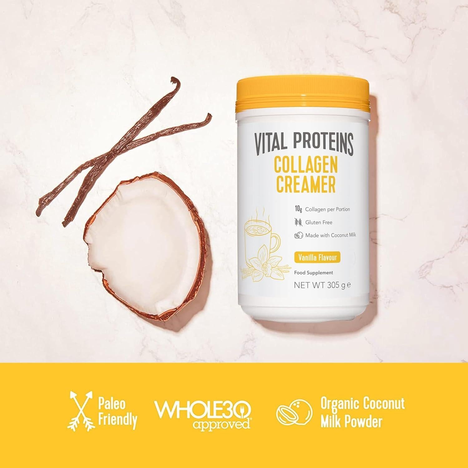 Vital Proteins Collagen Coffee Creamer Vanilla - 305g