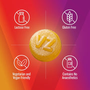 Vocalzone Honey and Lemon Throat Pastilles honey lemon flavour 24 count product information