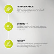 BioTechUSA Creatine Monohydrate Powder, Pineapple Mango