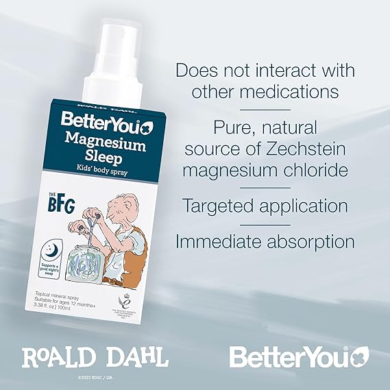 BetterYou Magnesium Kids Body Spray with Lavender - 100ml